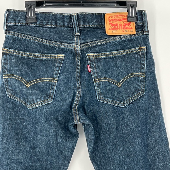 LEVI 527 JEANS SLIM BOOTCUT JEANS‎ STREAMLINED FIT MODERN 5 POCKET - Picture 1 of 10